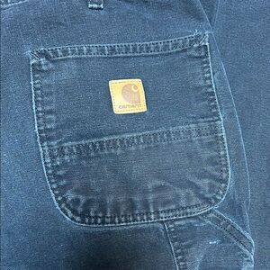 Carhartt Men's Black Relaxed Jeans